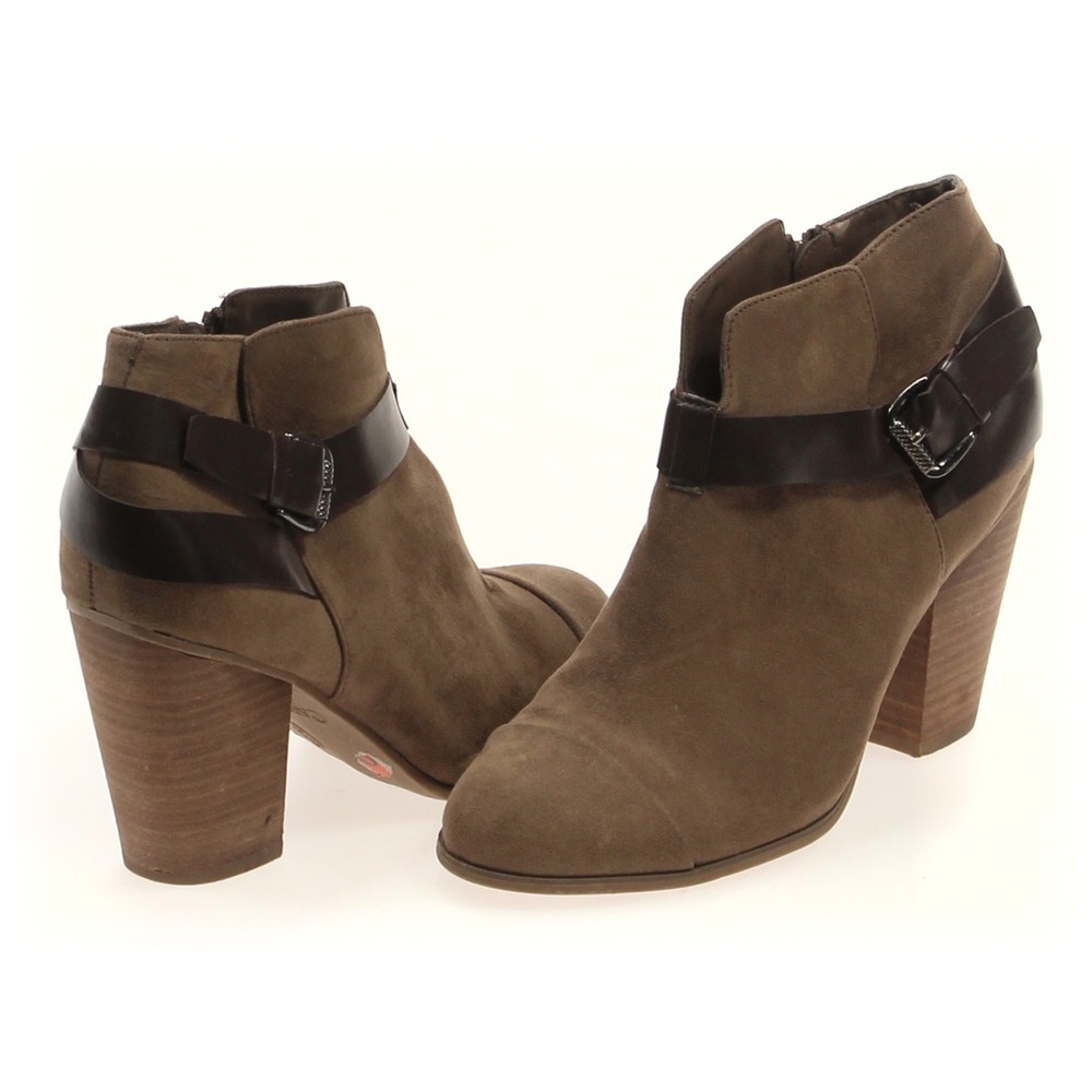 EUC Carlos By Carlos Santana Brown Heeled
Booties Size 6.5